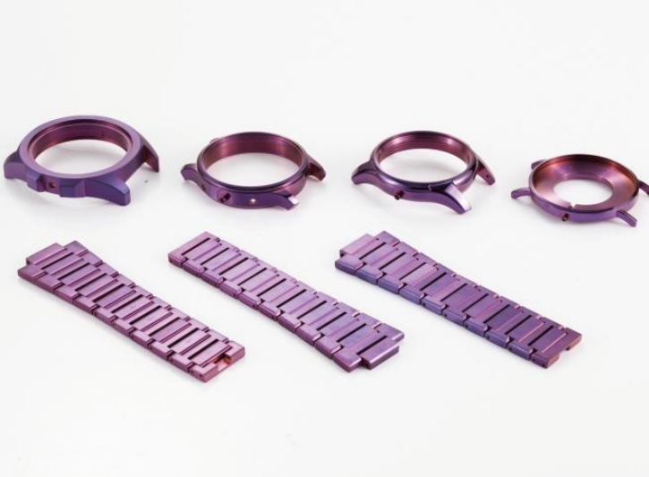 手表壳、钢带 IP紫